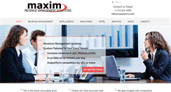 Desktop Screenshot of maximrms.com